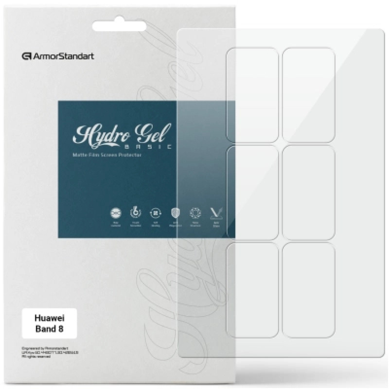 Пленка защитная Armorstandart Matte hydrogel Huawei Band 8 6 pcs (ARM92050)