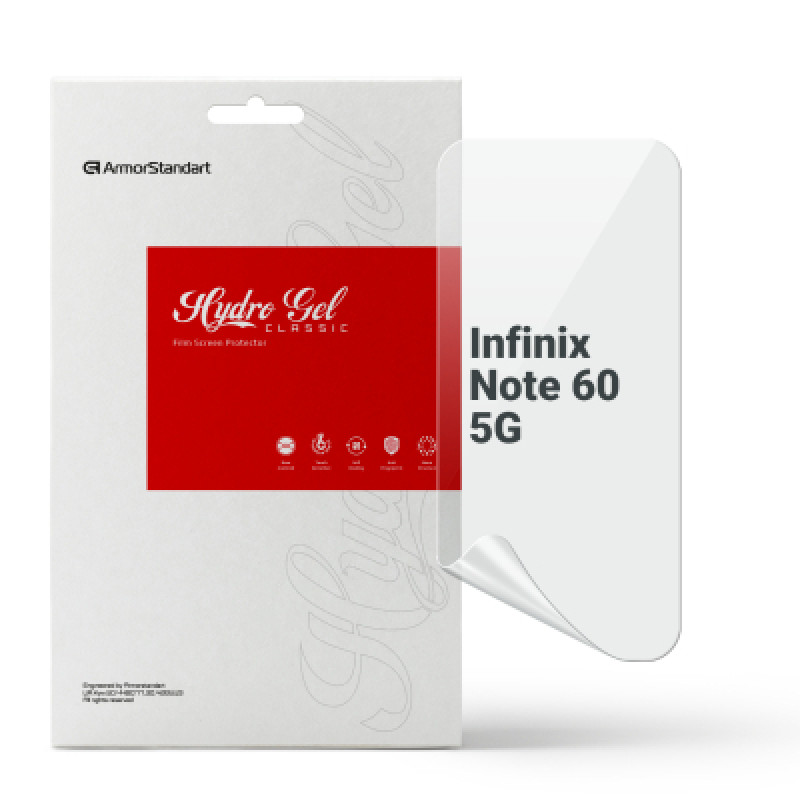 Пленка защитная Armorstandart hydrogel Infinix Note 60 5G (ARM91514)