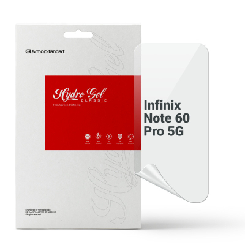 Пленка защитная Armorstandart hydrogel Infinix Note 60 Pro 5G (ARM91515)