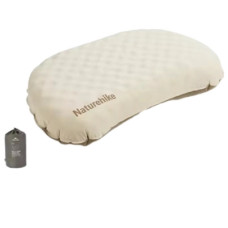 Туристическая подушка Naturehike ультралегка CNK2300DZ024, 66х36 см, бежева (6976507663298)