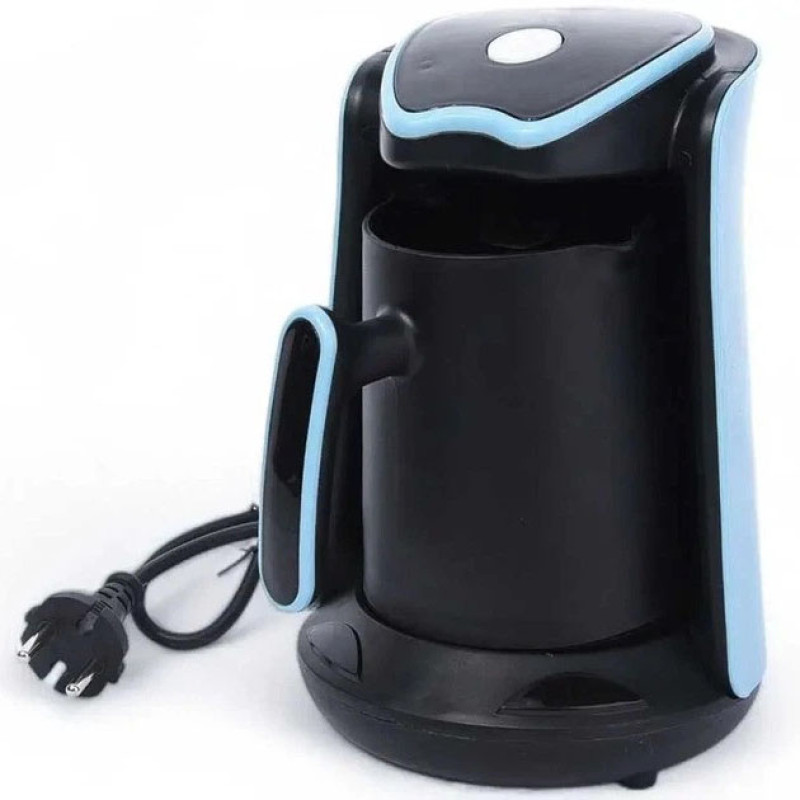 Кофеварка Domotec MS-102S настольная 600Вт для быстрого приготовления кофе Blue