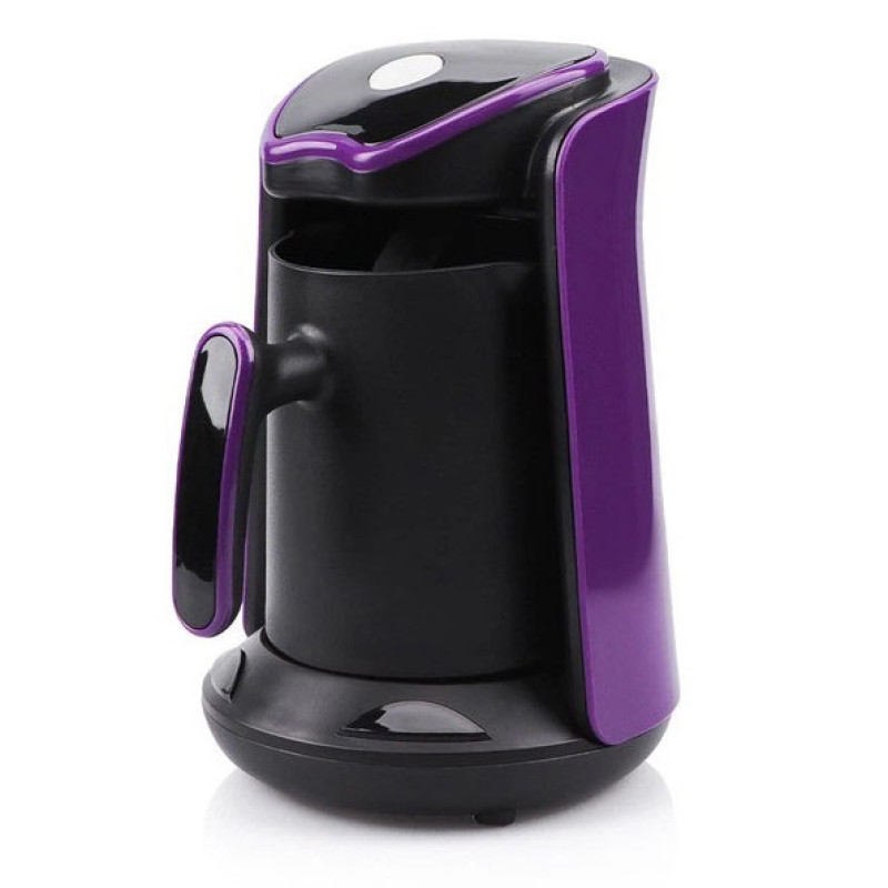 Кофеварка Domotec MS-102S настольная 600Вт для быстрого приготовления кофе Purple