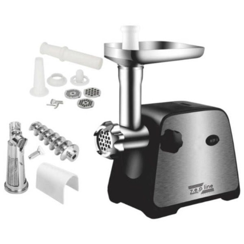 Мясорубка Domotec MS-2026 4500Вт с функцией реверса и соковыжималкой