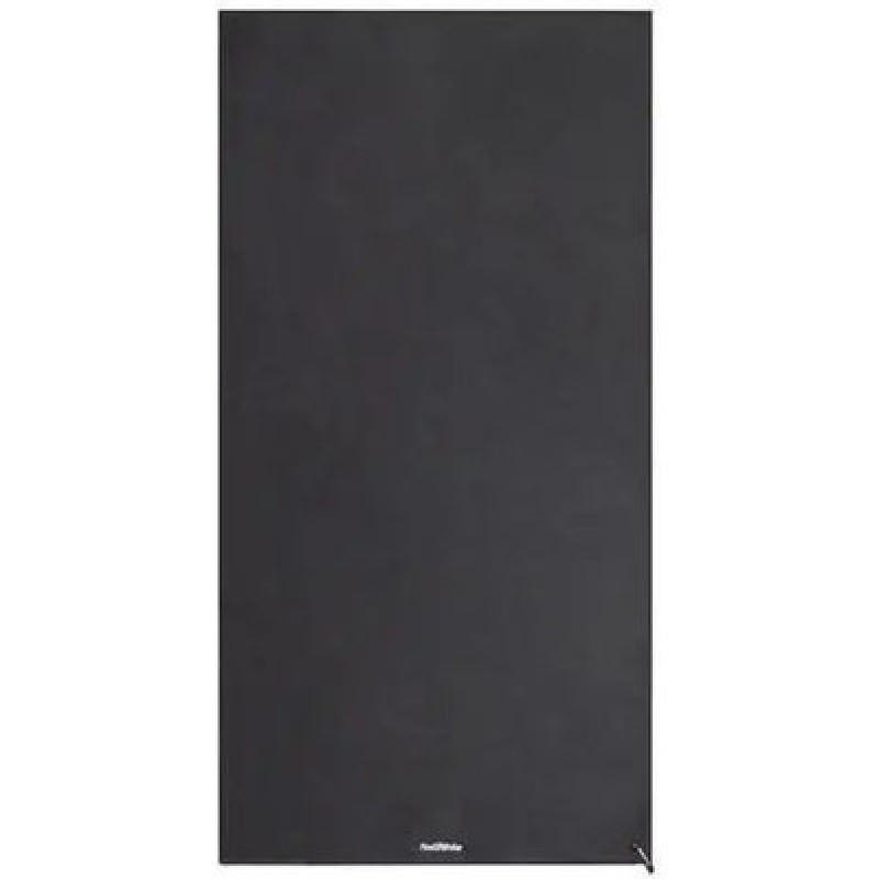 Туристическое полотенце Naturehike Fitness NH20FS009 антибактеріальний 160 х 80 чорний (6927595749982)
