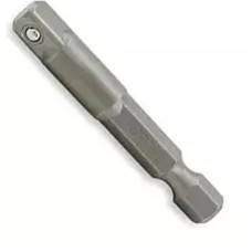 Адаптер для інструменту Toptul для головок під шуруповерт 1/4"х1/4" L50 шестигранний (FPKA0808)