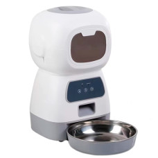 Кормушка автоматическая для домашних животных 3.5л с Wi-Fi, Elf Pet Feeder