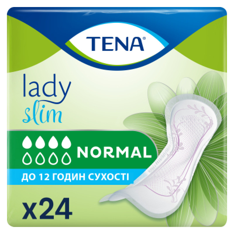 Урологические прокладки Tena Lady Slim Normal 24 шт. (7322540852141)