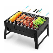 Мангал складной 36х28х20см BBQ для барбекю