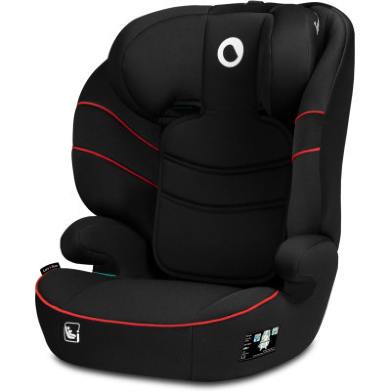 Автокресло Lionelo Lars I-Size Sporty 15-36 кг Black Red (LO-LARS I-SIZE SPORTY BLACK RED)