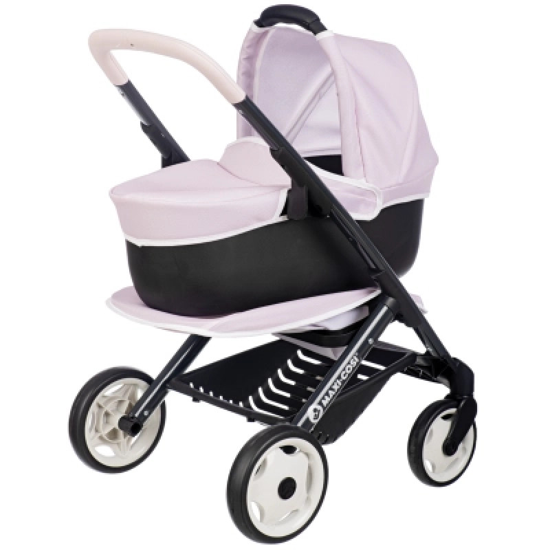 Коляска для кукол Smoby Maxi-Cosi 3 в 1. розовая жемчужина со съемной люлькой, 55 x 39 x 64 см, 3+ (7600253121)
