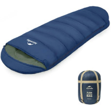 Спальный мешок Naturehike з капюшоном MJ600 CNK2300SD014, темно-блакитний (6976507663977)