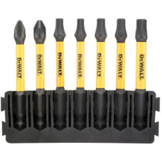 Набор бит DeWALT в касете для Tough Case, FlexTorq, L57 мм,Рh2, Рz2,T20-2шт.T25-2шт.,T30 (DT70820)