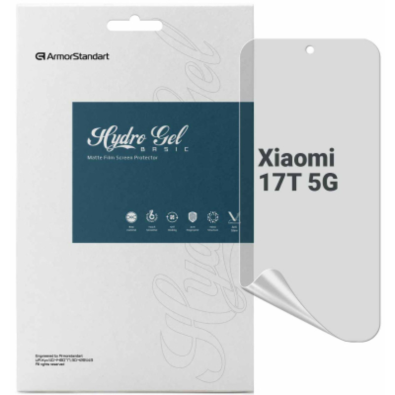 Пленка защитная Armorstandart Matte hydrogel Xiaomi 17T 5G (ARM90941)