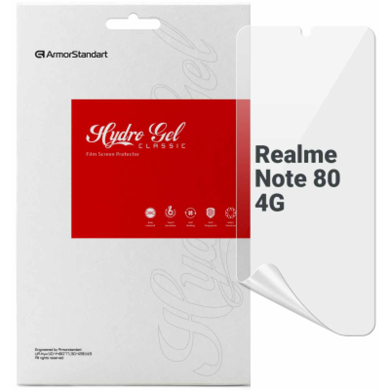 Пленка защитная Armorstandart hydrogel Realme Note 80 4G (ARM92217)