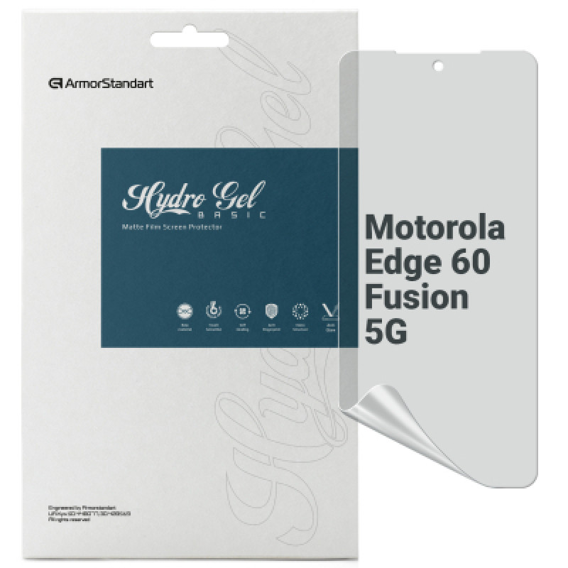 Пленка защитная Armorstandart Matte Motorola Edge 60 Fusion 5G (ARM85401)