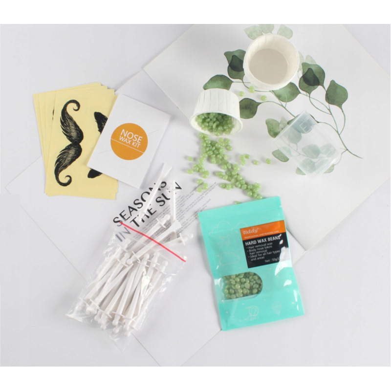Набор для удаления волос в носу Nose Wax Kit Liddy