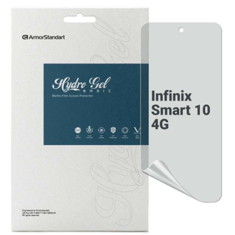 Пленка защитная Armorstandart hydrogel Matte Infinix Smart 10 4G (ARM87117)