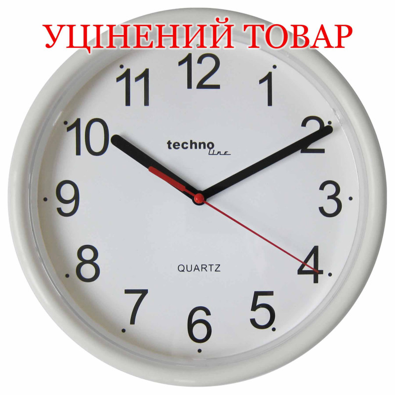 Часы настенные Technoline WT600 White (WT600 weis)_Discounted