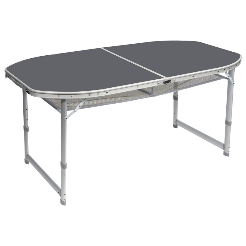 Стол Bo-Camp Case Model Oval 150x80 cm Grey (1404399)