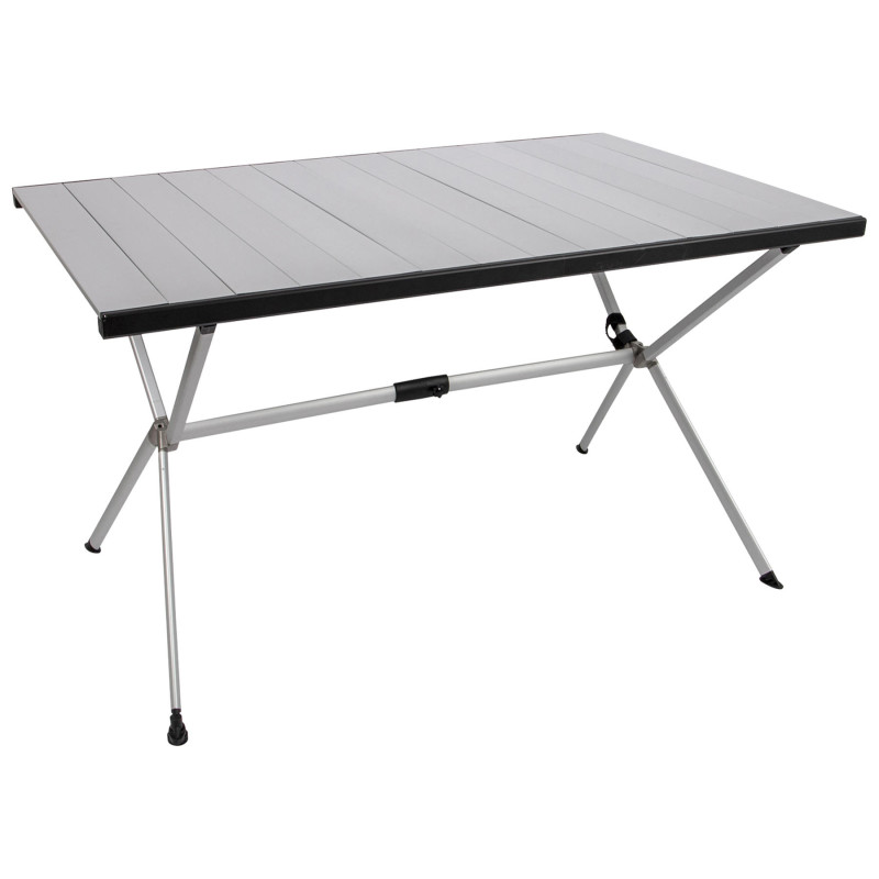 Стол Bo-Camp Lamel 121x80 cm Aluminium (1404438)