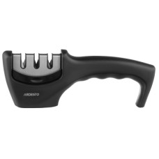 Точило для ножів Ardesto Gemini, 20.5x5.5x7.5см, чорний (AR1920BS)