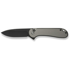 Ніж Civivi Button Lock Elementum II, Grey Aluminum, Darkwash (C18062PD-1)