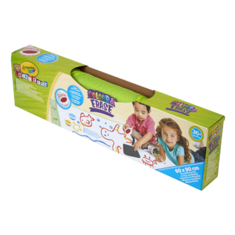 Набор для творчества Crayola Mini Kids Многоразовый коврик для рисования, с красками (81-1528)