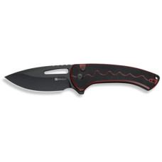 Ніж Sencut Squiggy, Burgundy/Black G10, Darkwash (S24082A-3)