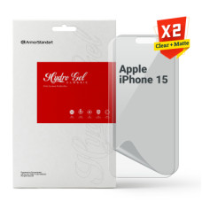 Пленка защитная Armorstandart Kit Clear + Matte Apple iPhone 15 (ARM80694)