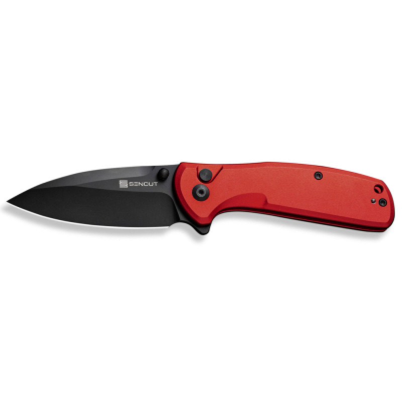 Нож Sencut ArcBlast, Red Aluminum, Darkwash (S22043B-4)