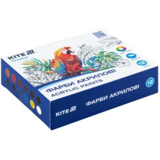 Акриловые краски Kite Creative 12 кольорів, 20 мл (K-275)