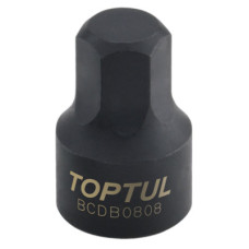 Головка торцева Toptul 1/4" HEX 5мм (цілісна) (BCDB0805)