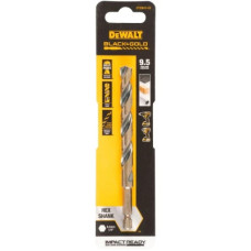 Сверло DeWALT по металлу EXTREME IMPACT Black & Gold, HSS-G, 9,5 х 130 х 92 мм, 1 шт. (DT20615)