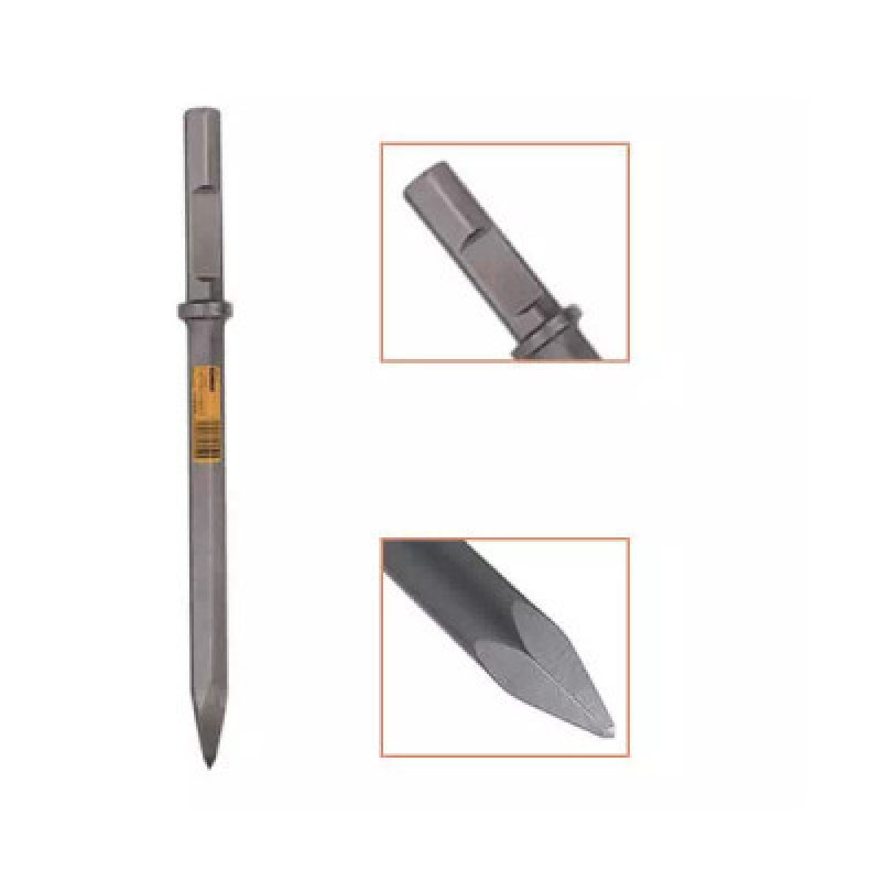 Зубило DeWALT с хвостовиком шестигранник 19мм, пикообразное, 400мм (DT6940)