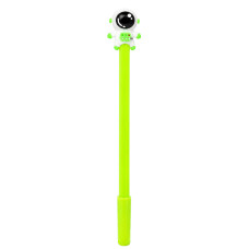 Ручка дитяча з іграшкою "Spaceman" A007(Green) гелева, синя
